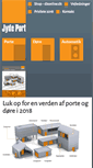 Mobile Screenshot of jydeport.dk